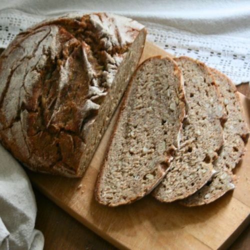 Vollkorn Sauerteig Mischbrot - nach dem Plötz-Prinzip - gesellig ...