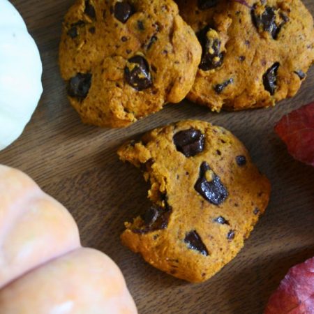 Pumpkin Spice Chocolate Chip Cookies Rezeptbild